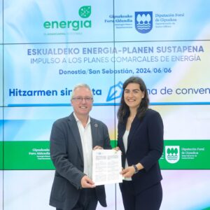 Bidasoa activa y la Diputación Foral de Gipuzkoa renuevan el convenio para impulsar el Plan Comarcal de Energía