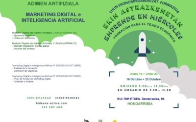 (EH03/024) Ekin asteazkenetan • “Marketin Digitala eta Adimen Artifiziala”