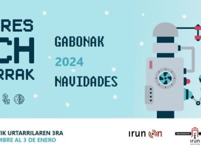 (TI10/024) Tech Irun GABONAK/NAVIDAD 2024. Talleres_CIUDADES DEL MAÑANA_AUTOMATIZACIÓN INTELIGENTE PARA UN MUNDO SOSTENIBLE_23, 26 y 27 de diciembre_11-13 años