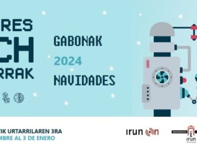 (TI09/024) TECH IRUN GABONAK-NAVIDAD 2024_CREA TU MUNDO_TALLER DE REALIDAD AUMENTADA Y VIDEOJUEGOS 23, 26 y 27 de diciembre_8-10 años